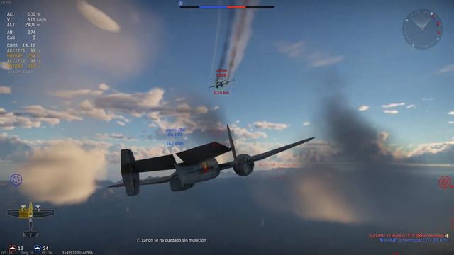 War Thunder | Grumman XP-50 ; The fear of the sky (SL and researching points are in the description смотреть онлайн