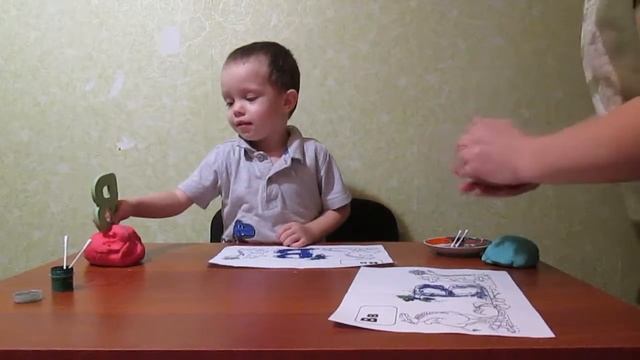 Educational games for children.Развивающее видео для детей. Учим алфавит.Буква В.Тесто-пластилин смотреть онлайн