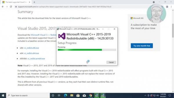 Fix Windows 10 Microsoft Visual C++ 2015 and 2013 Runtime Error (Solved)