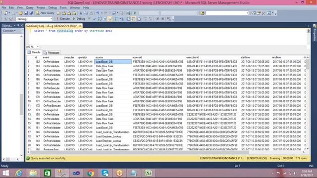 SSIS Character Map Excel Loading SSIS Logs смотреть онлайн