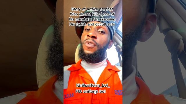 Story of a fake prophet Who almost killed 1 of his members for exposing His fetish and occult acts смотреть онлайн