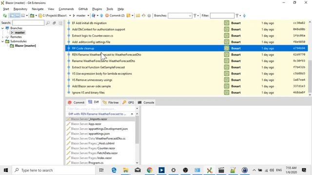 Git. Контроль версий разработчикам. Занятие 4. Примеры атомарных коммитов. смотреть онлайн