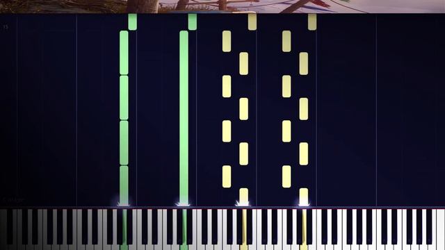 METRO EXODUS - RACE AGAINST FATE ON PIANO(ГОНКА ПРОТИВ СУДЬБЫ НА ПИАНИНО) | TUTORIAL(РАЗБОР) | COVE смотреть онлайн