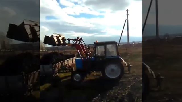 Мтз 82 в работе. #4 смотреть онлайн