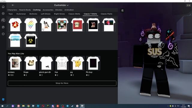 Как сделать свой T-shirt (наклейку на одежду) в роблокс? смотреть онлайн