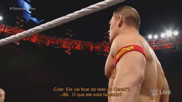 Time Cena vs Time Autoridade - Survivor Series 2014 (legendado PT-BR) смотреть онлайн