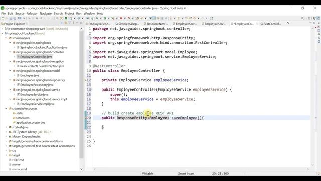 Spring Boot Hibernate MySQL CRUD REST API Tutorial | Controller, Service and DAO Layer | Full Cours смотреть онлайн