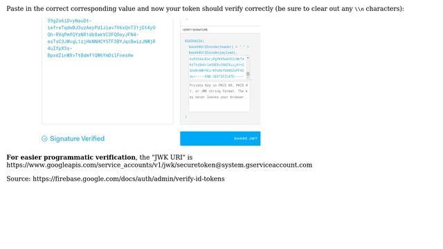 Firebase ID token has invalid signature even on jwt (6 Solutions!!) смотреть онлайн