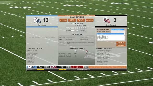 DRAFT DAY SPORTS PRO FOOTBALL 2018 Trailer Gameplay de un Vídeo Juego para PC смотреть онлайн