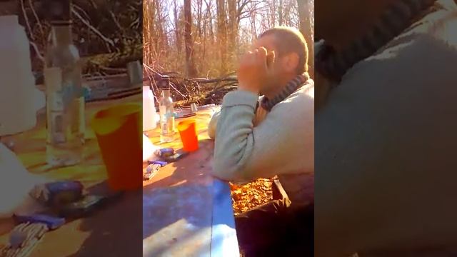 Охота в Нижегородской области. Охотники на привале! смотреть онлайн