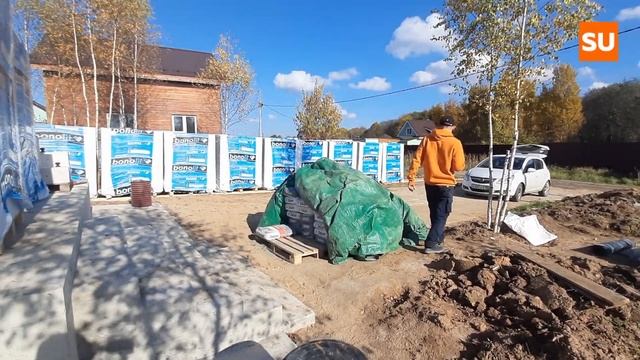 Начали стены в Истринском районе дом из газобетона смотреть онлайн