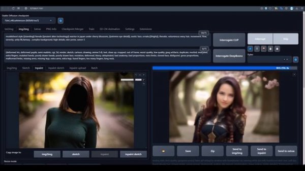 меняем свое фото в stable diffusion