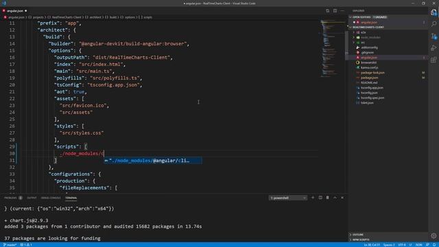 RealTimeCharts with SignalR, ASP.NET Core and Angular смотреть онлайн