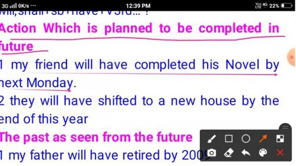 Future Perfect Tense rules identity in Hindi and English exercise for practice PDF download