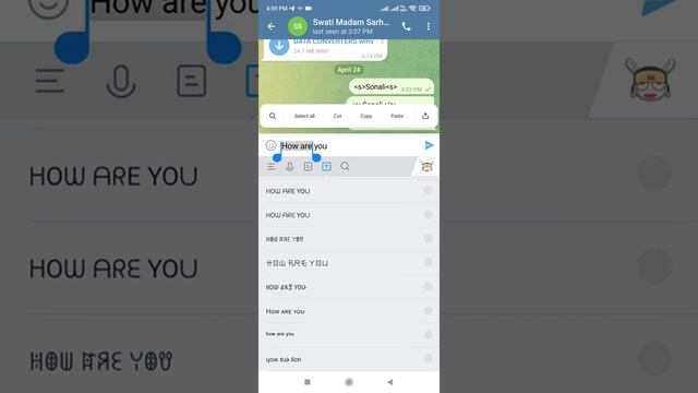 Make your Telegram message text Bold, Italics, underline, strike through смотреть онлайн