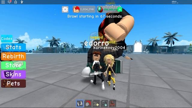 В МЕНЯ ВЛЮБИЛАСЬ ДЕВОЧКА КАЧОК! СИМУЛЯТОР КАЧКА 3 ROBLOX смотреть онлайн