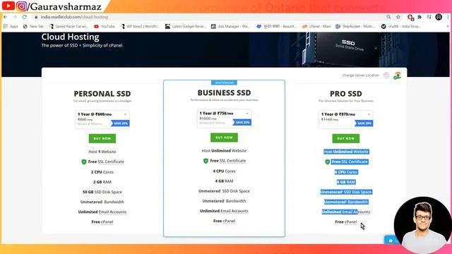 ResellerClub Cloud Hosting review India Hindi смотреть онлайн
