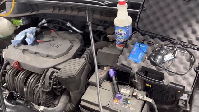High-pressure nitrogen decay test on Hyundai Tucson￼ смотреть онлайн