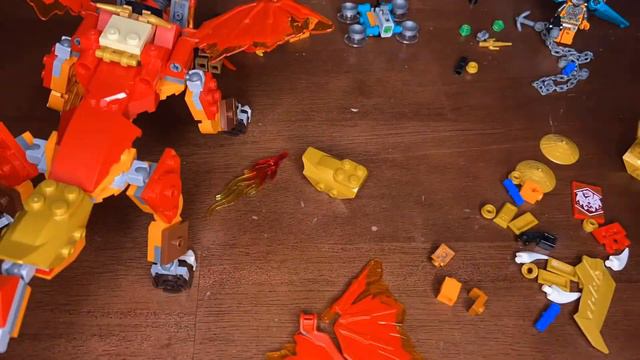 Lego Ninjago Core: 71762 Kai's Fire Dragon Evo Speed Build смотреть онлайн