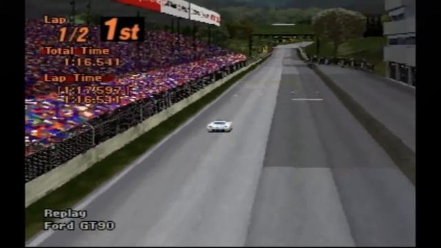 Gran Turismo 2 Ford GT90 смотреть онлайн