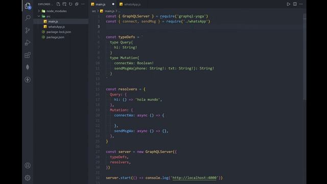 Envía mensajes WhatsApp con Node.js y Graphql | #WilCODE смотреть онлайн