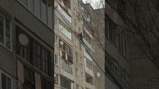 Спасение человека из пожара в переславле смотреть онлайн