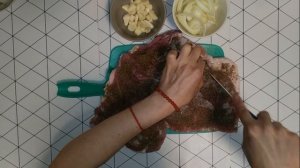Рулет свиной из пашины. Очень аппетитный, сочный и вкусный