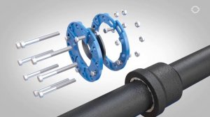 ГВК.РФ | Устранение протечки в раструбе чугунных труб с помощью доуплотнителя DZ