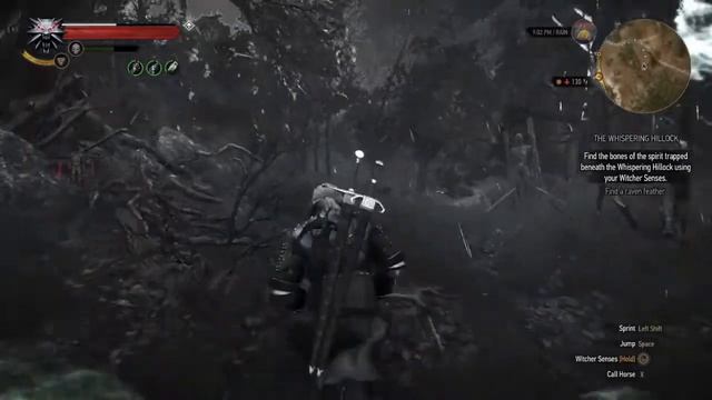 Witcher 3 - Save the tree spirit before speaking with the Crones смотреть онлайн