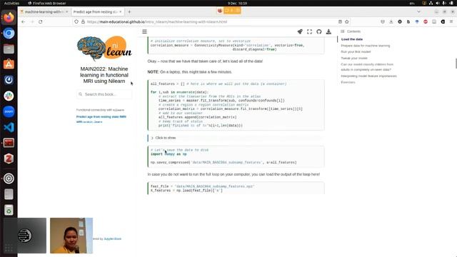 Tutorial on machine learning in functional MRI using Nilearn смотреть онлайн