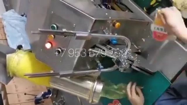 Фасовка, упаковка чеснока в сетку. Клипсатор zdu-2s