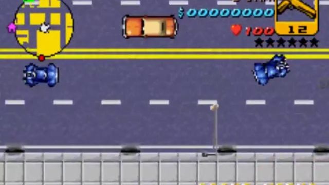 Grand Theft Auto Advance (Gameboy Advance Gameplay) смотреть онлайн