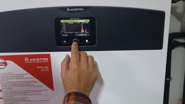 Pompa caldura ARISTON Nimbus Compact 80 S NET R32 смотреть онлайн