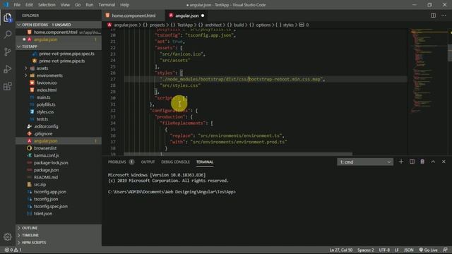 How to Install Bootstrap in Angular | Standard Technique | Angular 9/8/7/6 | Bootstrap 4/3 | ? смотреть онлайн