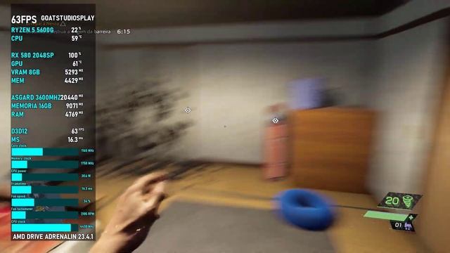 GHOSTWIRE: TOKYO / RYZEN 5 5600G / RX 580 2048SP / TESTING IN 1080P MEDIUM ! смотреть онлайн