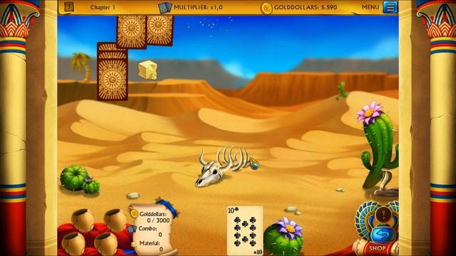 The Artifact of the Pharaoh Solitaire (Gameplay) смотреть онлайн