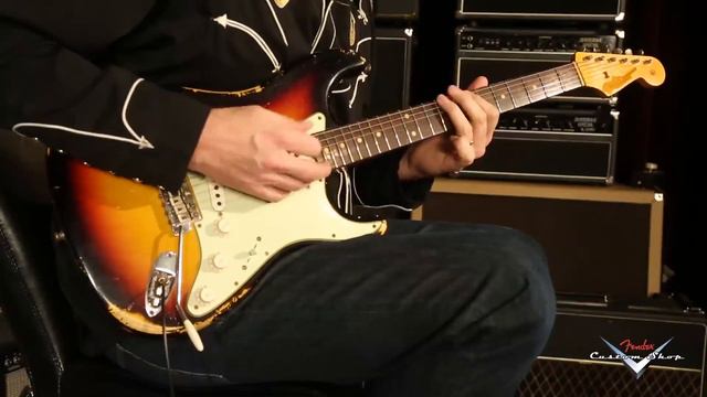 Fender Custom Shop 1959 Stratocaster Heavy Relic • SN: R74727 смотреть онлайн