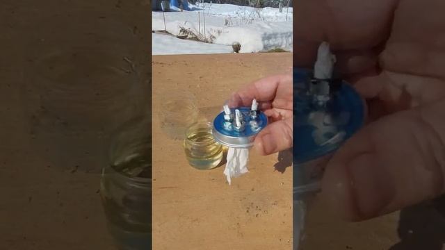Рыболовная окопная свеча печь длительного горения своими руками смотреть онлайн