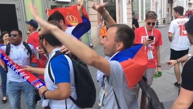 Болельщики,Салах в Москве на Никольской смотреть онлайн