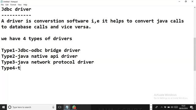 1.Java Database Connectivity Introduction|Types of drivers|Manohar Papasani смотреть онлайн