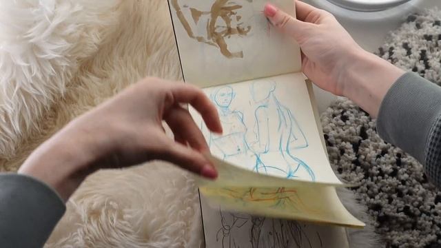 #10 Обзор СКЕТЧБУКА | Что нарисовать? Аниме, рисунок с натуры, обучение, практика, материалы. смотреть онлайн