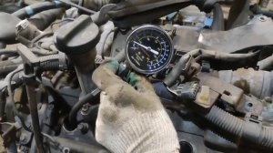 Замер компрессии через стартер 2UZ FE