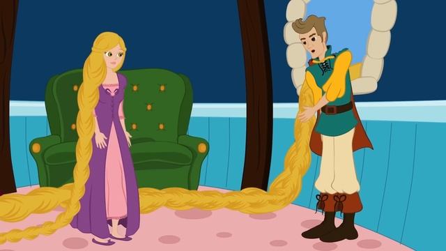 Rapunzel kinder geschichte - märchen für kinder - Gute Nacht Geschichte смотреть онлайн
