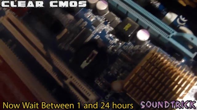 CLEAR CMOS BIOS: BATTERY WAY // MOTHERBOARD GIGABYTE смотреть онлайн