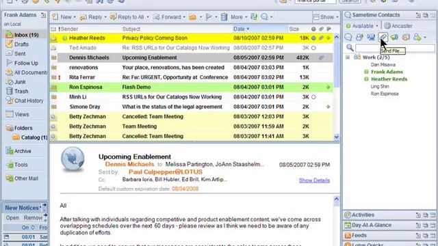 Your first steps with IBM Lotus Notes смотреть онлайн