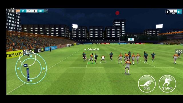 Rugby Nations 19 - by Distinctive Games | Android Gameplay | смотреть онлайн