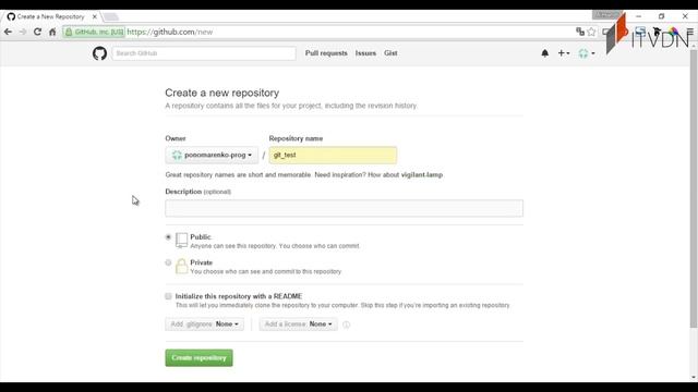 Основы использования Git. Урок 3. Работа с Github. смотреть онлайн