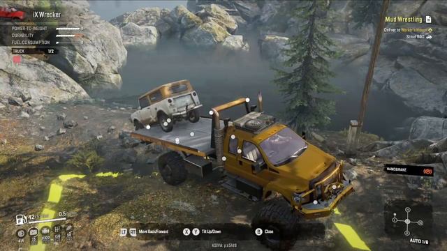 SNOW RUNNER-(EP-67)-l MUD WRESTLING l #snowrunner #mudrunner #snow #mud #truck смотреть онлайн
