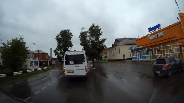 Красноуфимск // Проезд через город смотреть онлайн