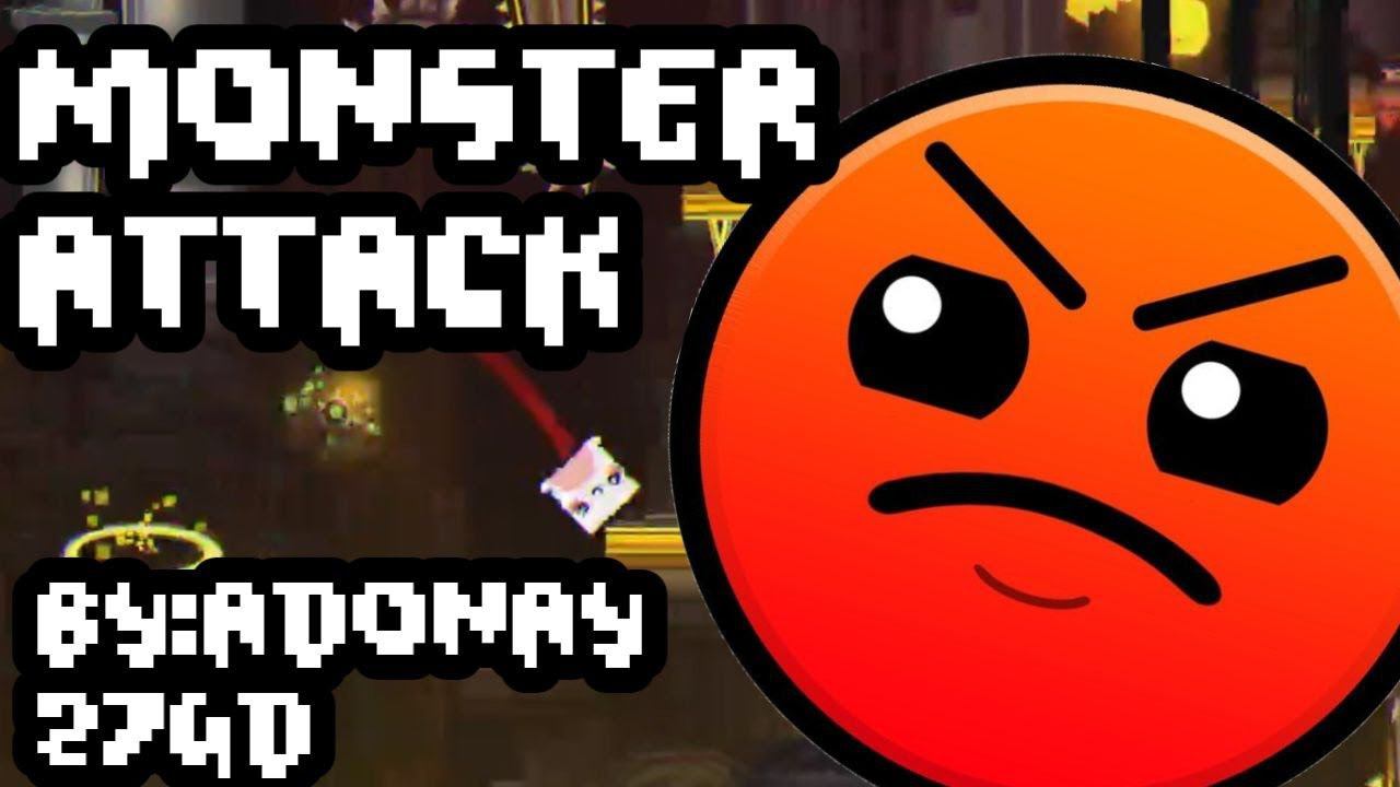 Geometry Dash [37] Monster Arttack